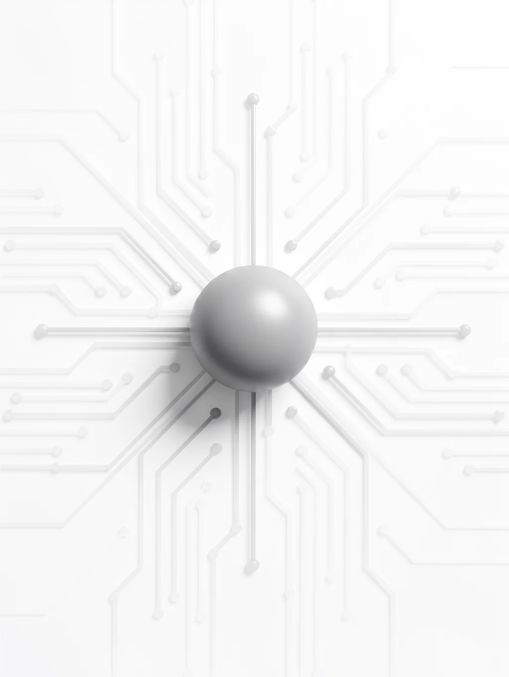 Abstract representation of a secure, unblocked digital network node